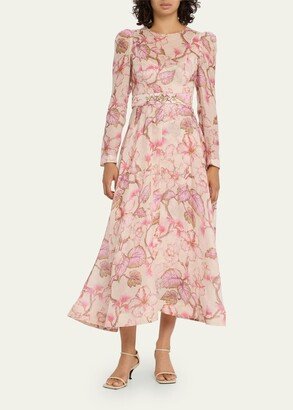 Matchmaker Floral Midi Dress