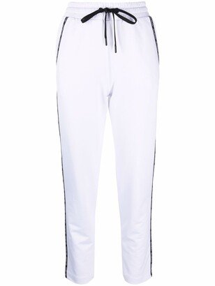 Logo-Tape Drawstring Track Pants-AD