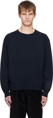 Navy Crewneck Sweater-AC