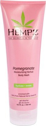 Pomegranate Herbal Body Wash For Unisex 8.5 oz Body Wash