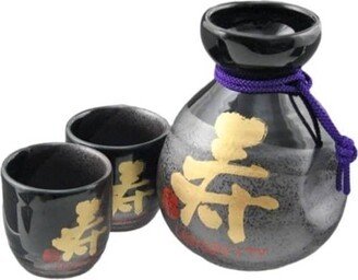 Sake Set Longevity Kanji