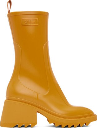 Yellow Betty Boots