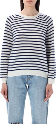 Lilas Striped Pullover-AA