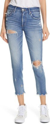 Ridgewood Ripped Crop Skinny Jeans