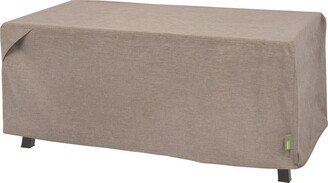 Modern Lesiure Modern Leisure® Garrison Patio Coffee Table Cover, Waterproof, 48L x 25W x 18H, Sandstone