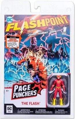 Dc Direct McFarlane Toys The Flash with Comic Page Punchers