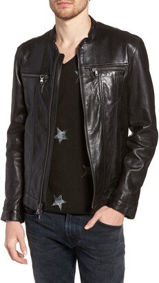 Regular Fit Leather Jacket