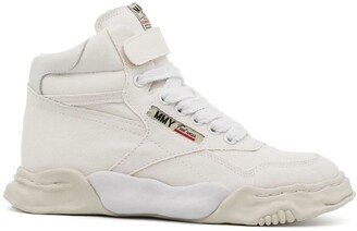 Freddie wavy-sole high-top sneakers-AA