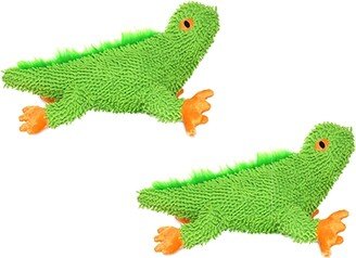 Mighty Micro Fiber Lizard, 2-Pack Dog Toys