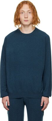 Blue Boyfriend R-Neck Sweater