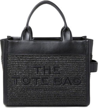 small The Woven Top Handle Bag