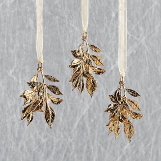 Leaf Dangle Ornaments, Set of Three