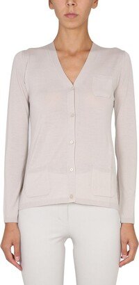 'S Max Mara Alexis V-Neck Long-Sleeved Cardigan