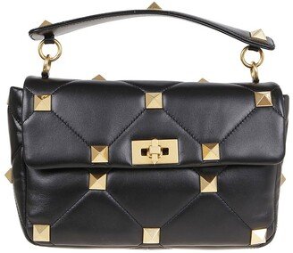 Garavani Roman Stud Quilted Crossbody Bag-AA