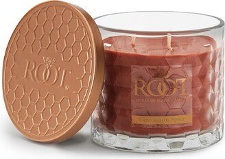 Root Cinnamon Spice Scented 3-Wick Signature Honeycomb Jar