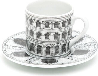 Architettura tea cup porcelain set