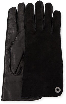 Jacqueline Suede and Leather Gloves