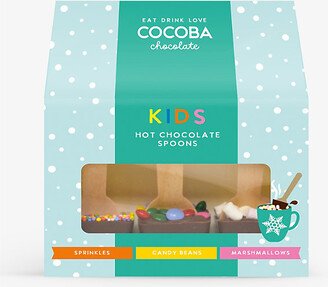 Cocoba Kids hot Chocolate Spoons set of Three 99g