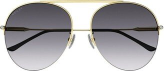 Aviator-Frame Sunglasses-AD