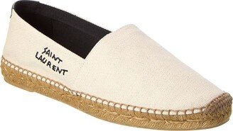 Embroidered Canvas Espadrille