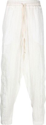 Atu Body Couture x Tessitura pleated straight-leg trousers