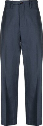 Straight-Leg Suit Trousers