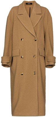 Double-Breasted Wool Coat-DH