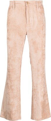 Flared Corduroy Trousers-AB
