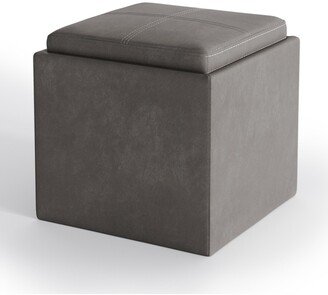 Rockwood Contemporary Square Cube Storage Ottoman