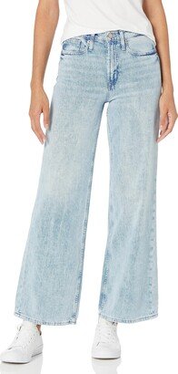 Highrise Wide Leg Jeans Light Wash 26