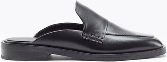 Alexa Flat Mules in BLACK-AA