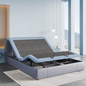 DECO King Adjustable Bed Base Frame with Wireless Remote, Independent Head & Foot