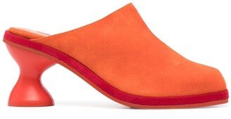 Toadstool slip-on mules