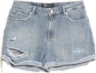 Denim Shorts Blue-BB