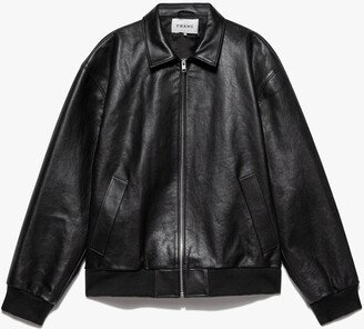 Logo Leather Blouson