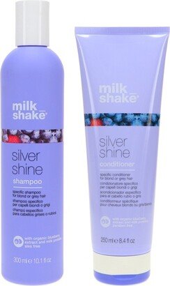 milk_shake Silver Shine Shampoo 10.1 oz & Silver Shine Conditioner 8.4 oz Combo Pack