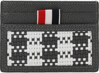 Logo Patch Woven Cardholder