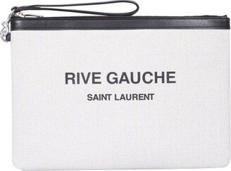 Rive Gauche Zipped Pouch-AA