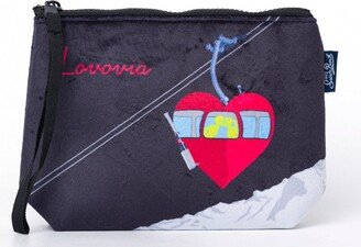 Aline Lovovia Zip-Up Clutch Bag