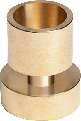 54 Celsius Brass Candle Holder in Metallic Gold