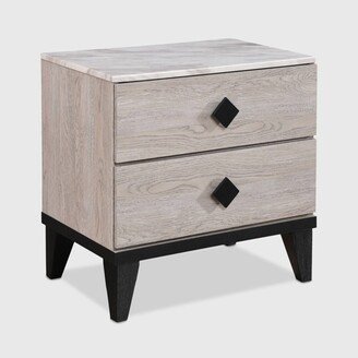 Micah 2 Drawer Nightstand