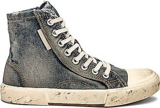 Paris High Top Sneaker in Blue