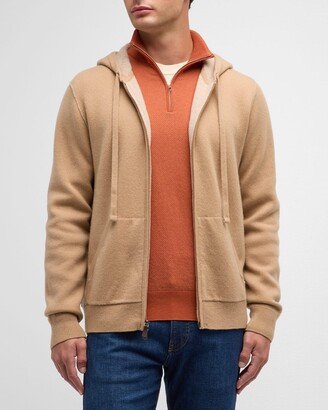 Men's Cashmere Full-Zip Hoodie