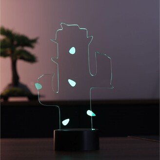 Christmas Cactus Kids Night Light