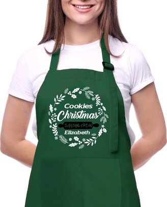 Custom Unisex Cooking Apron For Christmas, Christmas Gift Parents From Daughter Son, Cute Birthday Women, Noel Chef