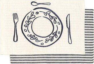 business & pleasure co. Placemat Set of 4-AA