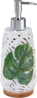 Viva Palm Leaf Cut-Out Resin Soap/Lotion Pump