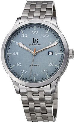 Joshua & Sons Men's Stainless Steel Watch-AD