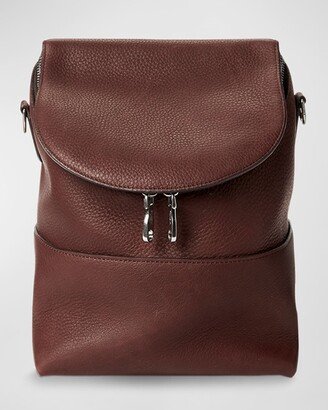 The Mini Pocket Leather Backpack