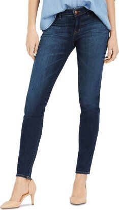 Side-Panel Skinny Maternity Jeans